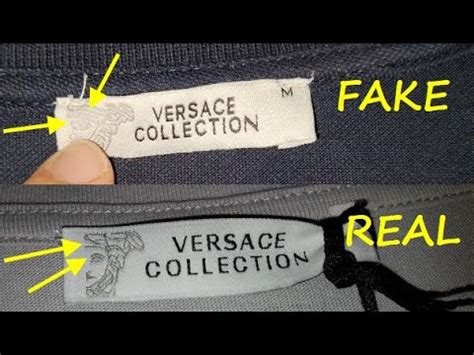 real versace shirt tag|versace clothing checker.